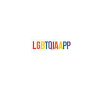 the word lgbtqapp on a black background